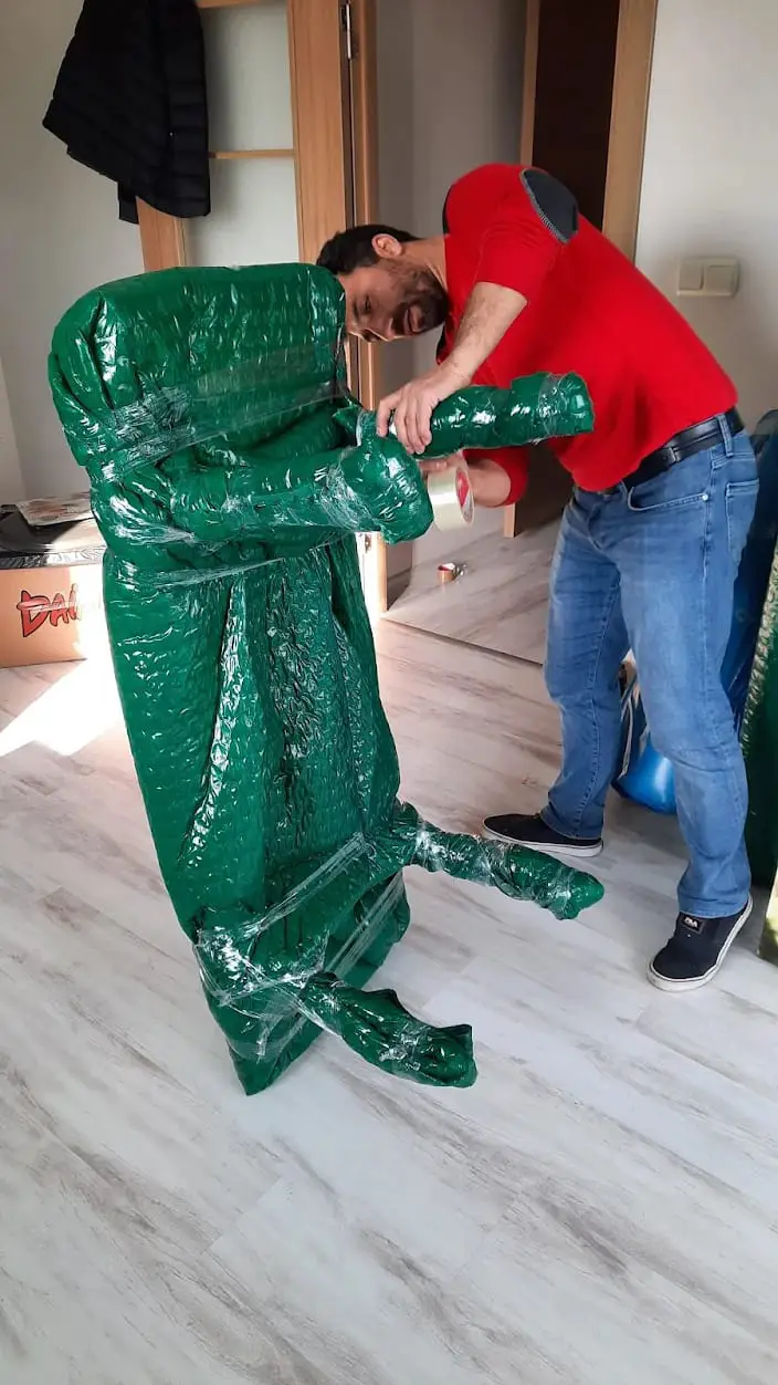 Depolama öncesi ambalajlama hizmeti
